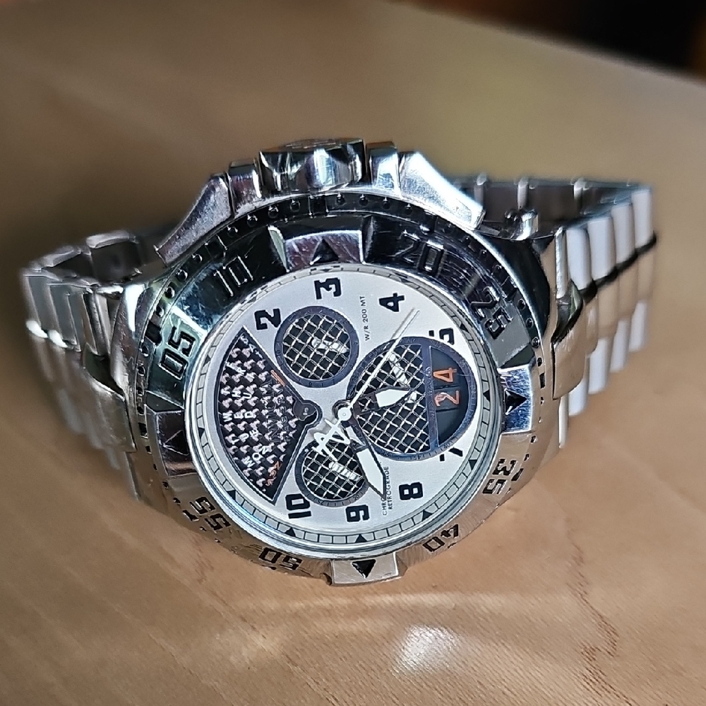 Invicta Excursion Stainless Steel Watch Model 17468